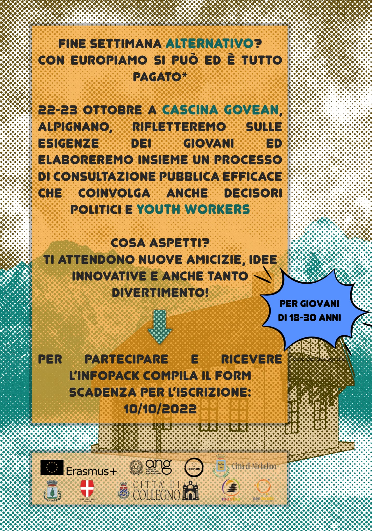 KeepMoving- Campus 22/23 ottobre a Cascina Govean