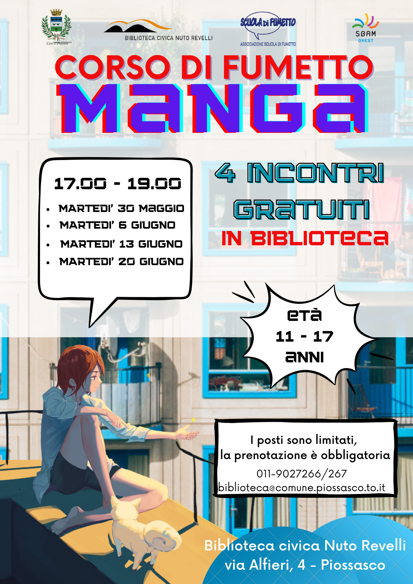 Corso di Fumetto Manga in Biblioteca