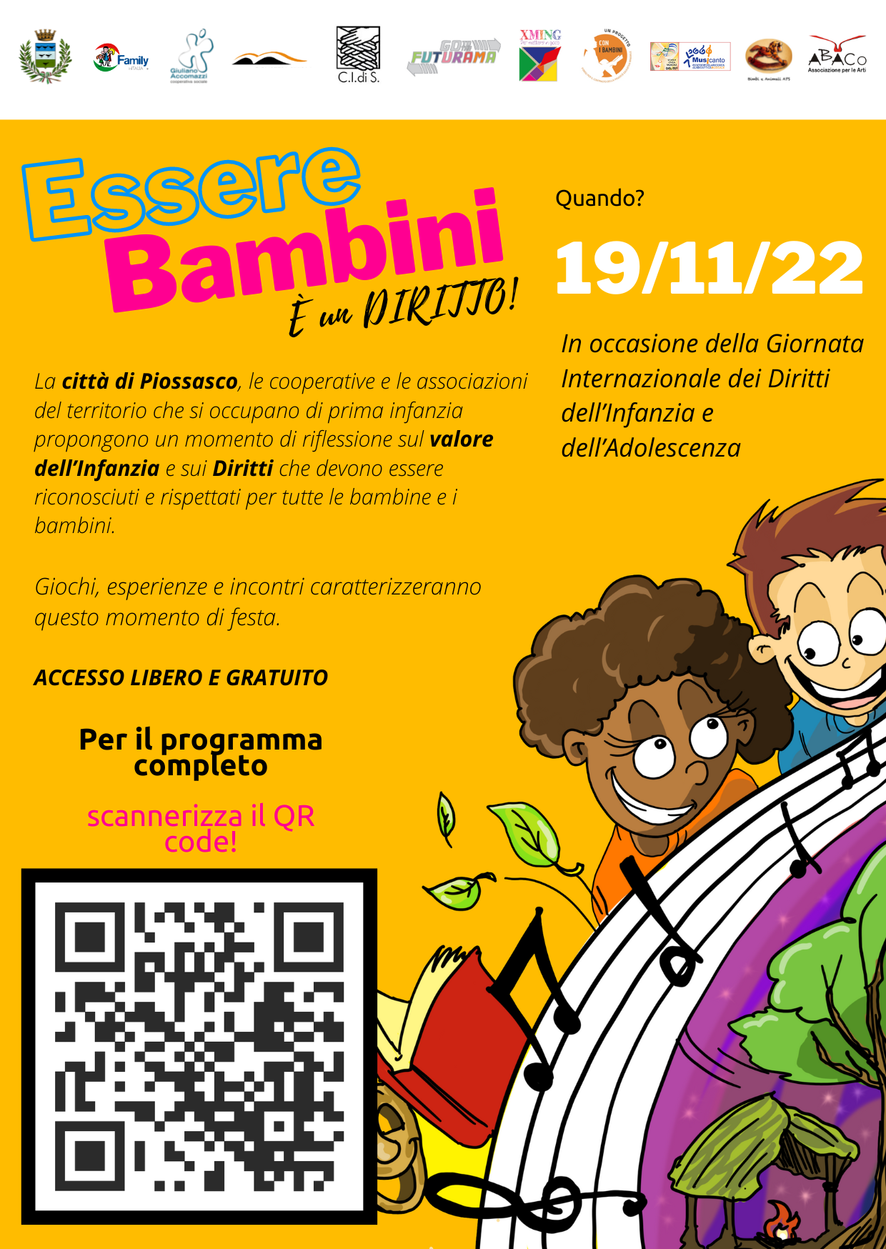 Essere Bambini è un Diritto - 19 novembre 2022