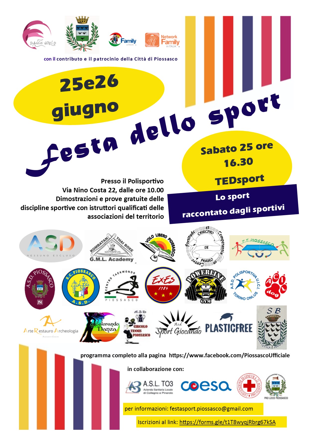 Festa dello Sport - 25 e 26 giugno