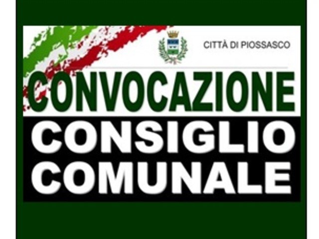 Riprese video del Consiglio Comunale