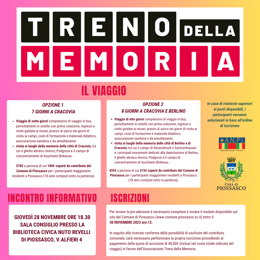 Treno della Memoria 2024