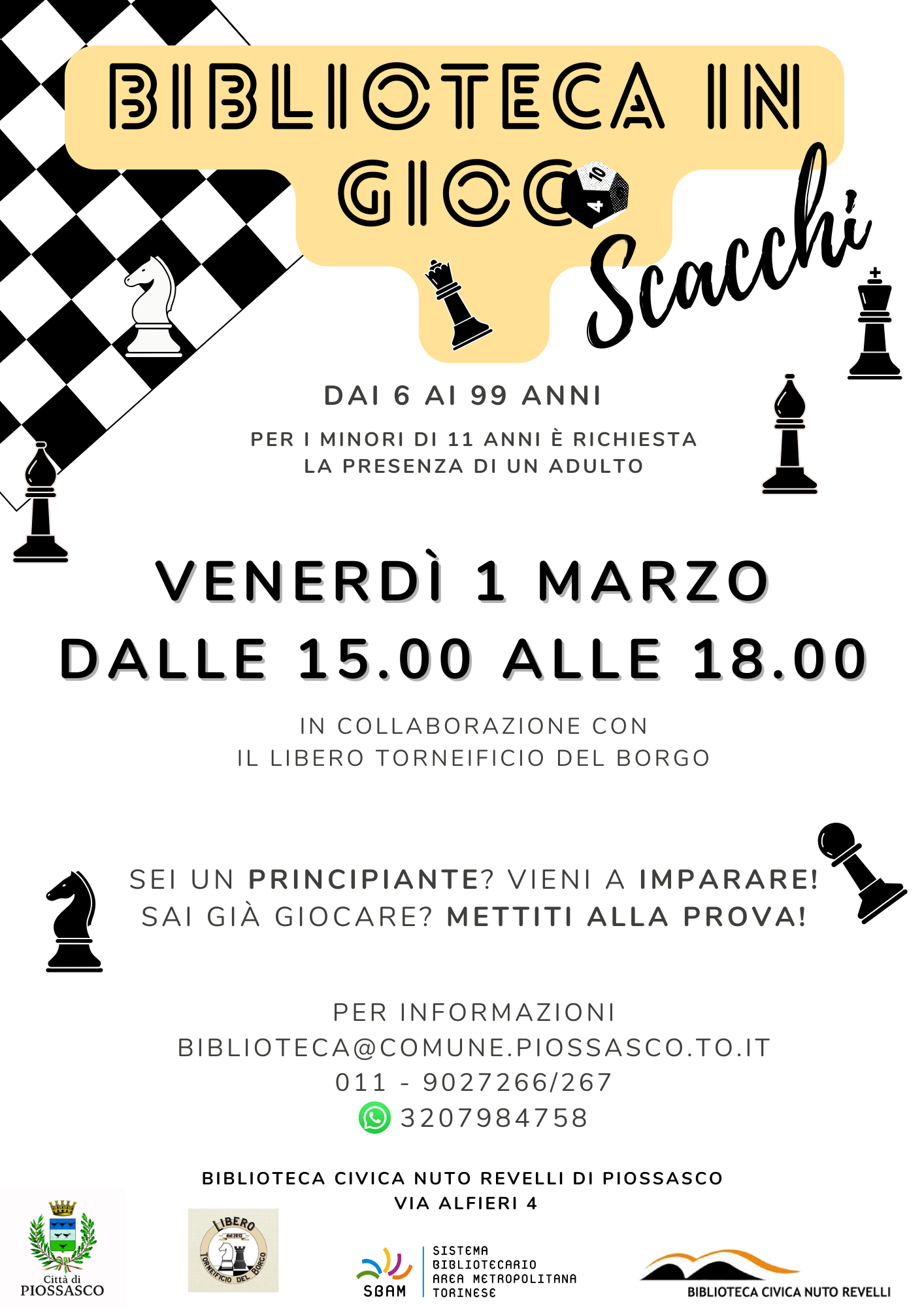 volantino scacchi 1 marzo