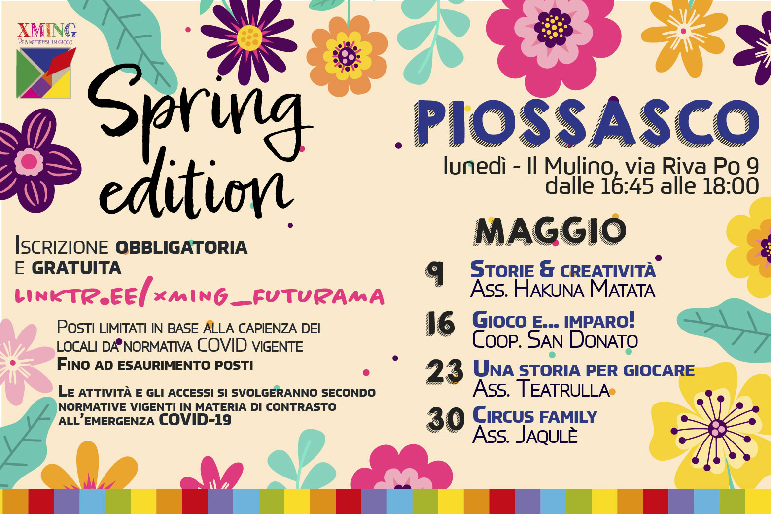 Xming_Piossasco_Lade_Maggio 22_Flyer