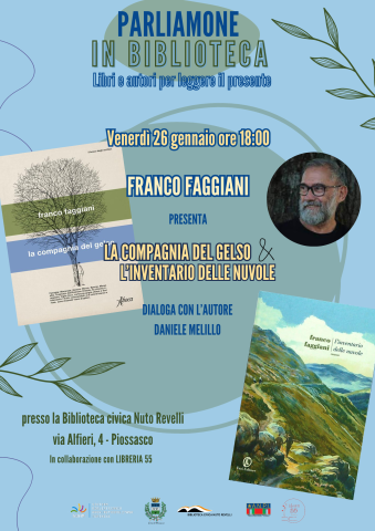  INCONTRO CON L'AUTORE - Franco Faggiani venerdì 26 gennaio