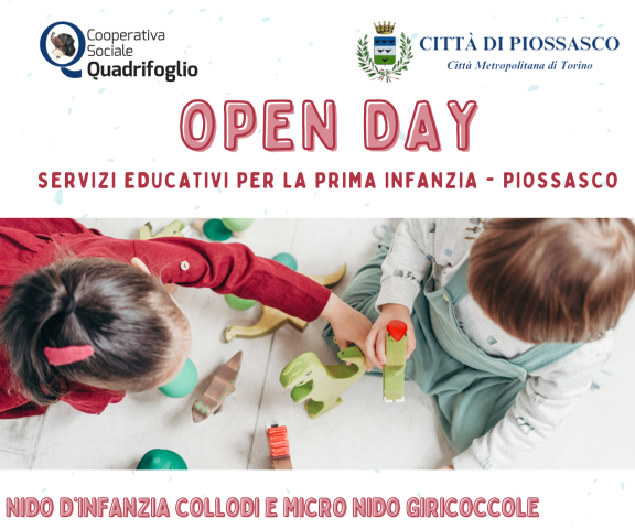 Open day nidi Piossasco 2024/2025