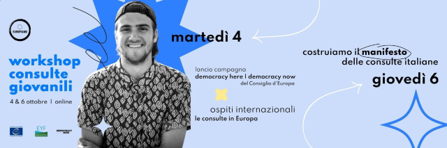 Workshop Manifesto delle consulte giovanili italiane