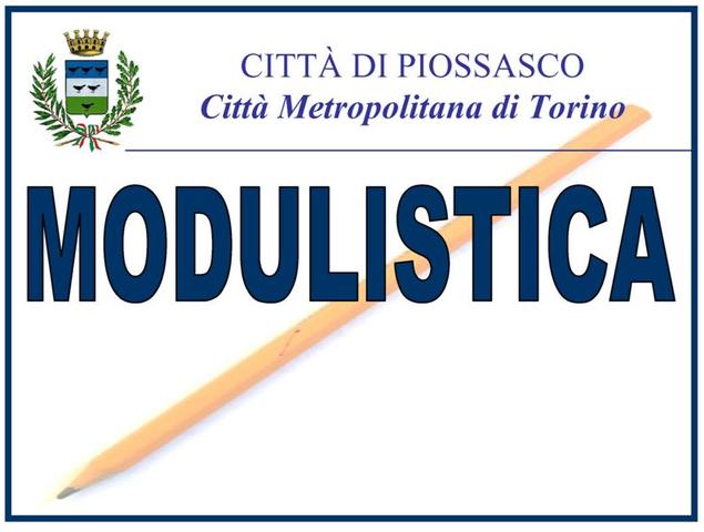 Modulistica